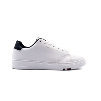 Sneakers Uomo White TOMMY HILFIGER Pelle