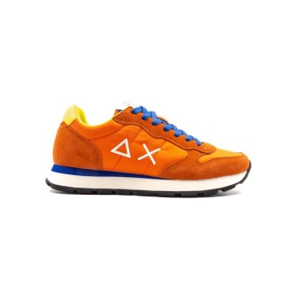 Sneakers Uomo Arancione SUN68 Pelle