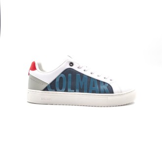 Sneakers Uomo NAVY-WHITE-RED COLMAR Pelle