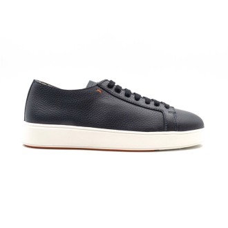 Sneakers Uomo Blue SANTONI Pelle