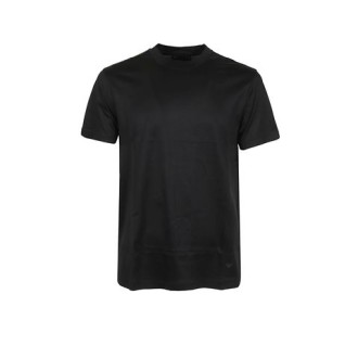 T-shirt di Emporio Armani, da uomo, colore blu. Modello girocollo e maniche lunghe. Tinta unita. Micro logo sul fondo. Vestibilità regolare. 