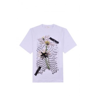 T-SHIRT CON STAMPA IN COTONE SPORTMAX