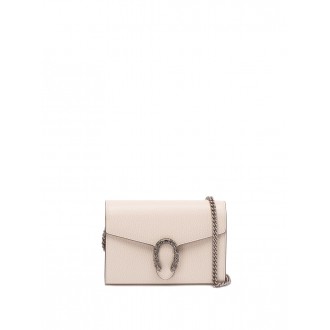 Gucci `Dionysus` Mini Leather Chain Bag