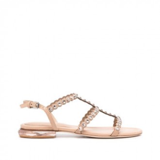 Sandalo con strass Saphir