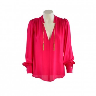 Camicia Elisabetta Franchi CA005 fucsia