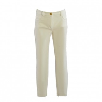 Pantalone Elisabetta Franchi PA050 avorio