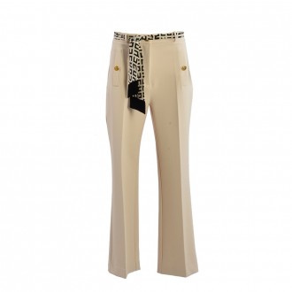 Pantalone Elisabetta Franchi PA059 burro