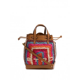 Etro `Etro Sac Rafia Crochet` Shopping Bag