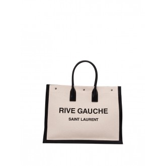 Saint Laurent `Ysl Rive Gauche` Tote Bag