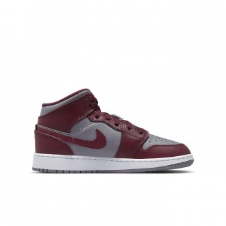 Jordan 1 Mid Cherrywood Red (GS)