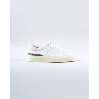 DATE Sneakers Sonica Calf White Pink D.A.T.E.