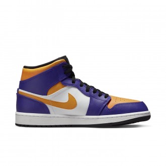 Jordan 1 Mid Lakers (2022)