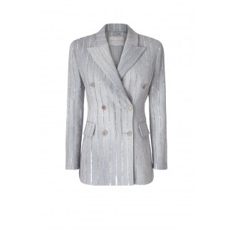 ERMANNO SCERVINO Giacca con cristalli