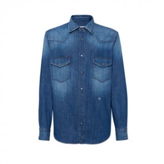 Camicia Western in denim