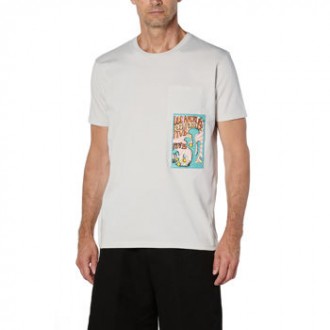 T-shirt con stampa applicata
