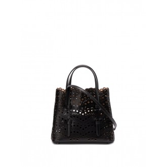 Alaia `Mina 20` `Vienne Wave` Leather Tote Bag