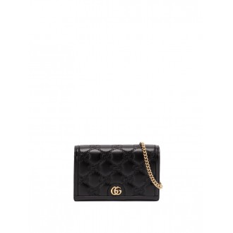 Gucci `Gg Matelassé` Chain Wallet