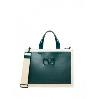 Valentino Garavani `Vlogo Signature` Tote Bag `E/W`