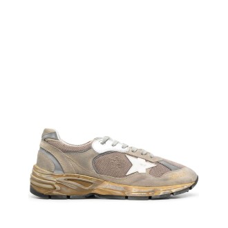 GOLDEN GOOSE beige chunky sneakers 