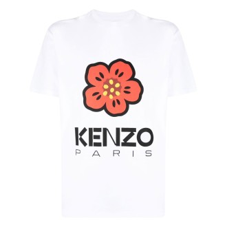 KENZO T-shirt a maniche corte con stampa 