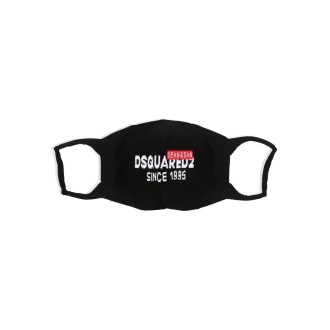 DSQUARED2 Mascherina Red Tag Dsquared2 Nera
