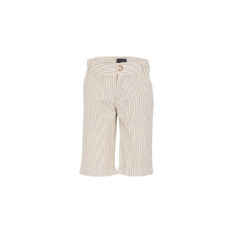 FAY KIDS Bermuda A Righe Beige
