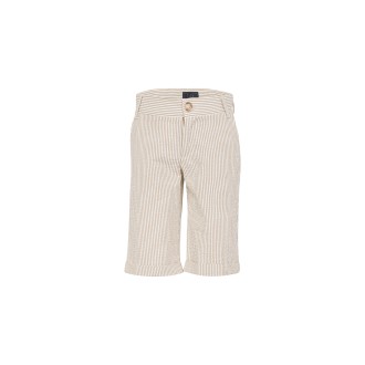 FAY KIDS Bermuda A Righe Beige