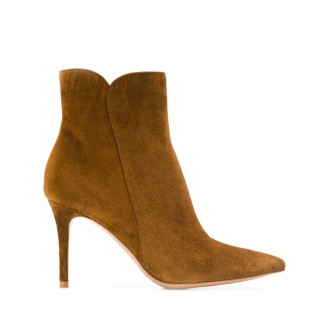 GIANVITO ROSSI Stivaletto Levy 85 In Suede Marrone