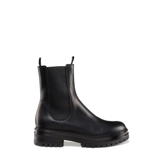 GIANVITO ROSSI Stivaletto Chester Nero