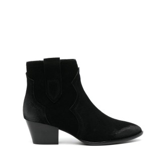 ASH Stivali Hurricane In Suede Nero