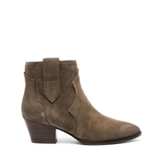 ASH Stivali Hurricane In Suede Fango