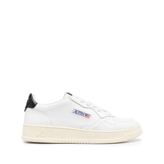 AUTRY Sneakers Medalist Low In Pelle Bianca e Nera