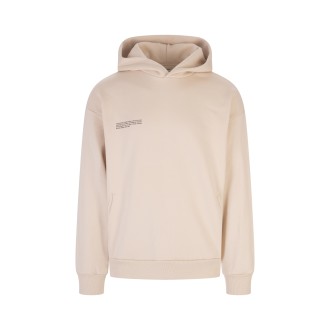PANGAIA Felpa Con Cappuccio Signature Core Sabbia Unisex