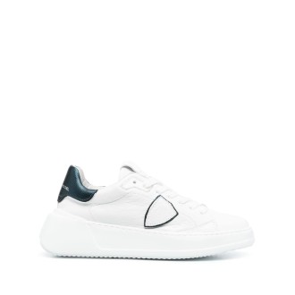 PHILIPPE MODEL Sneakers Low Temple - Blanc Petrolé