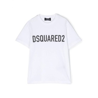 DSQUARED2 KIDS T-Shirt Bianca Con Logo