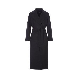 'S MAX MARA Cappotto Poldo Grigio Scuro