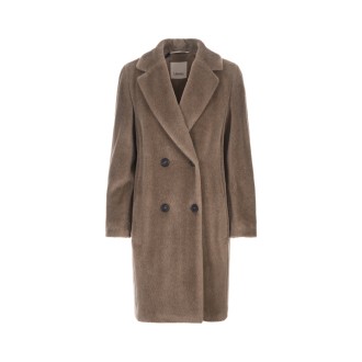 'S MAX MARA Cappotto Roseto Beige Scuro