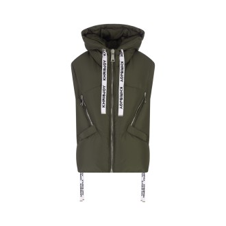 KHRISJOY Gilet Imbottito Khris Iconic Verde Muschio