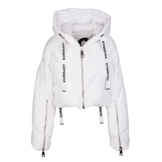 KHRISJOY Piumino Khris Shorty Bianco