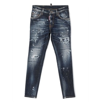 DSQUARED2 KIDS D2Kids Junior Skater Jeans In Blu