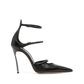 CASADEI Decollete Super Blade Rachel In Pelle Nera