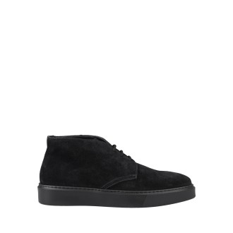 DOUCAL'S Polacchini Chukka In Suede Nero