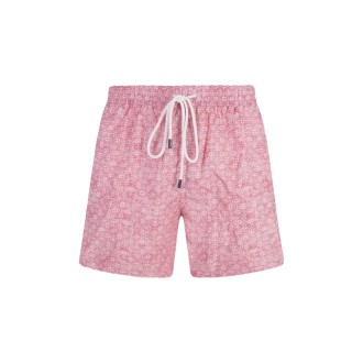 FEDELI Costume Da Bagno Rosa Con Pattern Floreale