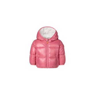 SAVE THE DUCK KIDS Piumino Trapuntato Animal-Free Jody Con Cappuccio In Bloom Pink