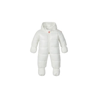 SAVE THE DUCK KIDS Tutina Imbottita Shell Bianca