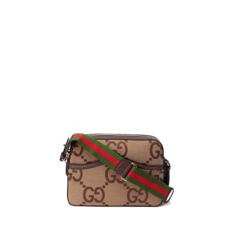 Gucci Messenger Bag With `Jumbo Gg`