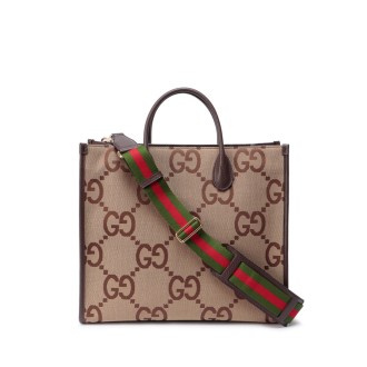Gucci Tote Bag With `Jumbo Gg`