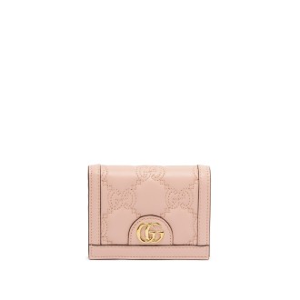 Gucci `Gg Matelassé` Card Case Wallet