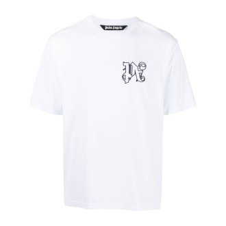 Palm Angels `Pa Monogram` Regular T-Shirt
