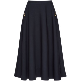 Valentino `Couture` Midi Skirt